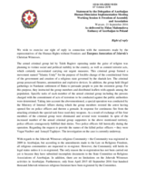 Azerbaijan, Right of reply