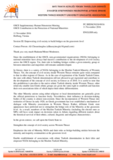 Session 3, Statement