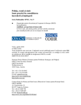 Politia, romii si sinti: bune practici în consolidarea încrederii si întelegerii